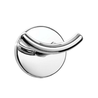 B&Q -  Hampstead Concealed Wall Mounted Towel Ring Holder 230mm Chrome