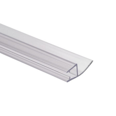 Croydex Universal Rigid Bath Shower Screen Door Seal Kit For 4-6mm Thick Panels from B&Q