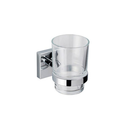 Croydex Chester Flexi-Fix™ Tumbler And Holder from B&Q