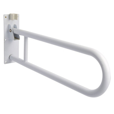Croydex White Grab Rail (L)850mm from B&Q