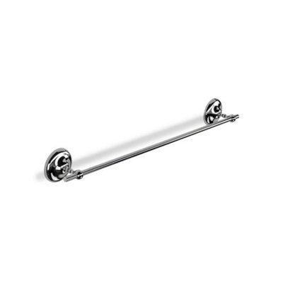 Croydex Grosvenor Flexi-Fix Chrome Towel Rail from B&Q
