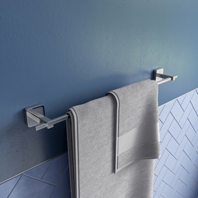 B&Q -  Camberwell Towel Rail With Flexi-Fix™ BracketScrew Or Glue