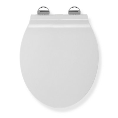 Croydex Michigan Slimline Soft Close Toilet Seat With Flexi-Fix™ Hinges from B&Q