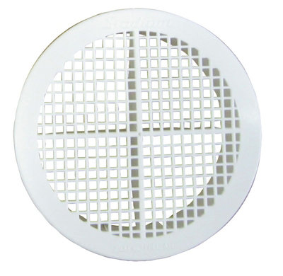Stadium Bm406W Round Soffit Vent 3" WhitePack Of 10 from B&Q