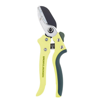 Spear & Jackson Anvil Secateurs Razorsharp Med Ergonomic Grips Kew Gardens Range
