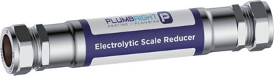 Plumbright Compression Electrolytic Scale Reducer 22mm from B&Q