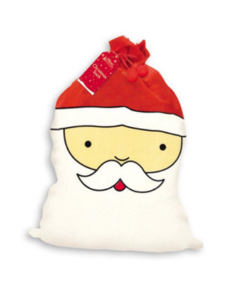 Anker Santa Face Design Christmas Sack from B&Q