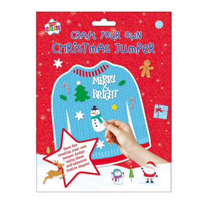 Anker Decorate Your Own Christmas Jumper from B&Q