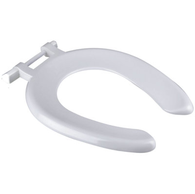 FixTheBog Wirquin Crescent Junior Seat Only With Stainless Steel HingeWhite Scj53Wh from B&Q