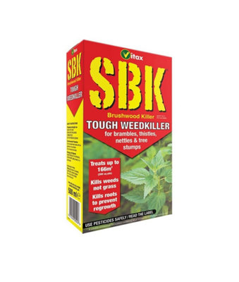 B&Q Vitax Sbk Brushwood Killer Tough Weedkiller - 500Ml