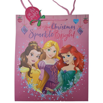 Princess Large Christmas Gift Bag from B&Q