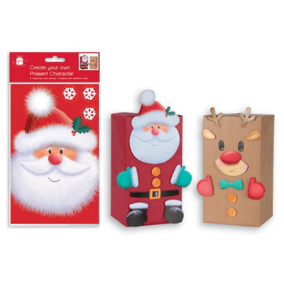 Anker Create Your Own Christmas Present Characters from B&Q