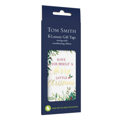 Anker Pack Of 6 Merry Berry Luxury Christmas Gift Tags from B&Q
