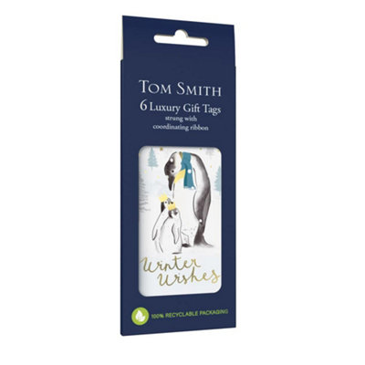 Anker Pack Of 6 Arctic Dream Luxury Christmas Gift Tags from B&Q