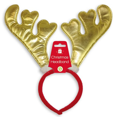 Anker Novelty Christmas Antler Headband from B&Q