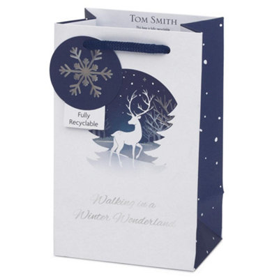 Winter Wonderland Perfume Christmas Gift Bag from B&Q