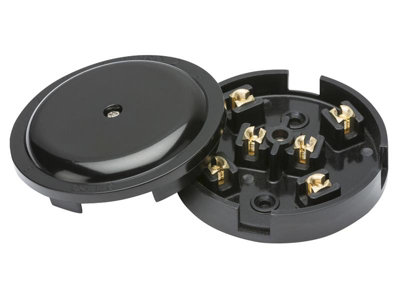 Dencon 4053Bnb 6-Terminal Junction Box 20A Black Dcn4053Bnb from B&Q