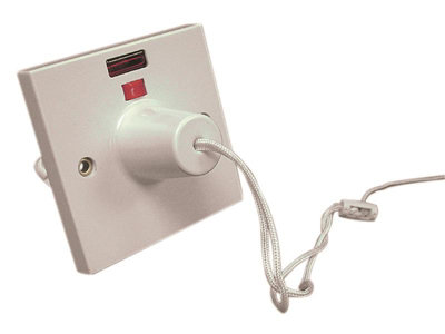 Dencon 1745Nb Ceiling Switch With Neon & Indicator 45A Dcn1745Nb from B&Q