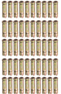 Charles Watson M8 Shield Only Shield Anchor Zinc-Plated Steel For Masonry Fixing 50 Pack from B&Q