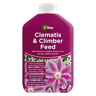 Vitax Clematis & Climber Feed 1L Concentrated Liquid Fertilizer