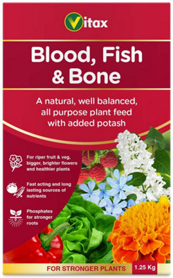Vitax Blood Fish & Bone 1.25Kg from B&Q