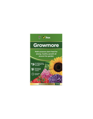 Vitax Growmore Multi-Purpose Plant Feed 1.25Kg Box from B&Q