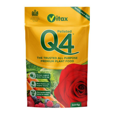 Vitax Q4 All Purpose Plant Food 900G Pouch from B&Q