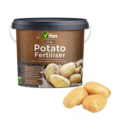 Vitax Organic Potato Vegetable Fertiliser Slow Release Nutrient Plant Feed 4.5Kg