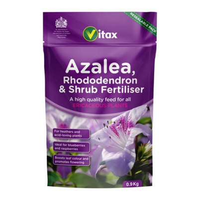 Vitax AzaleaRhododendron & Shrub Fertiliser 0.9Kg from B&Q