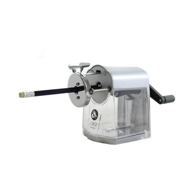 Jakar Crank Desktop Pencil Sharpener Fits 7-11.6mm PencilsHeavy-Duty Metal Body (5160) from B&Q