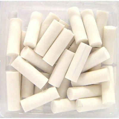 Jakar Replacement Eraser Refills For Battery Operated Eraser Pen (5370-B)Pack Of 30 from B&Q