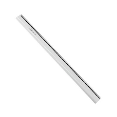 Jakar Aluminium Ruler - Students Range, Printed Mm/Cm Markings For School, Office, Technical Drawing & Craft (3023) 60Cm