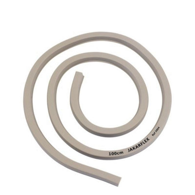 Jakar Flexible Curve 100Cm Grey Bendable Ruler With Metal CorePvc Cover & Bevelled Edge For Design & Drafting 39046 from B&Q