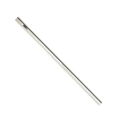 Jakar 100Cm Aluminium Ruler Students Range Printed mm/cm Markings With Hanging Hole For School Office Technical Drawing 3024 from B&Q