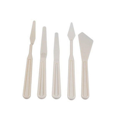 Jakar Nylon Palette Tools Set 5 Assorted Shapes 6624 Ideal For Acrylic Oil And Gouache Painting from B&Q