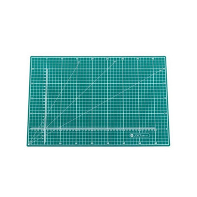 Jakar A3 Green Double-Sided Cutting Mat 45 X 30Cm Self-Healing With 1Cm And 5Cm Grid Lines For Precision Crafting 7327 from B&Q