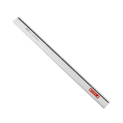 Jakar Aluminium Ruler 60Cm With Stainless Steel Cutting EdgePrinted mm/cm Markings For Precision Measuring & Cutting (3068) from B&Q