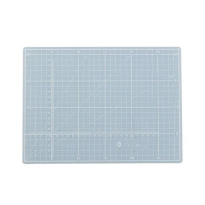 Jakar A4 Translucent Cutting MatSelf-Healing Surface With 1Cm & 5Cm Grid Lines For CraftingSewing & Design (7326 T) from B&Q