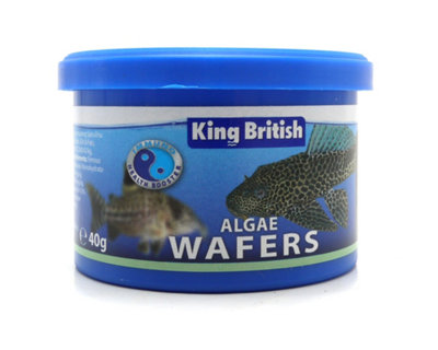 King British Algae Wafers (With Ihb) 40G (Pack Of 6) from B&Q