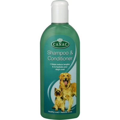 Beaphar Canac Dog Shampoo And Conditioner 250Ml from B&Q