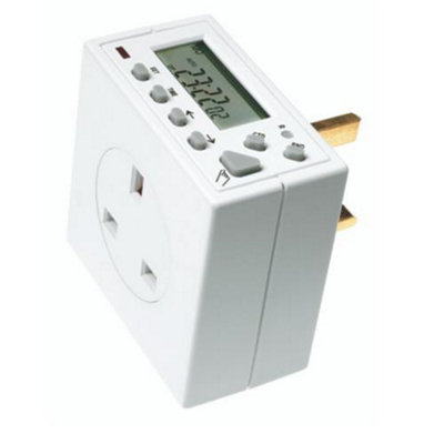 Timeguard 7 Day Compact Electronic Timeswitch Timer from B&Q
