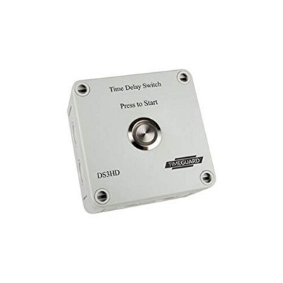 Timeguard Ds3Hd Ip65 Boostmaster Adjustable Time Delay Switch For Outdoor Use from B&Q
