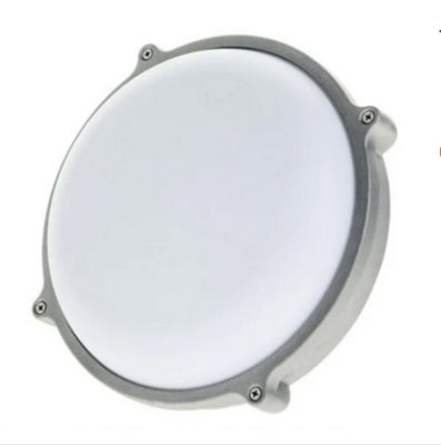 Timeguard Ledbhr25W Led Circular Bulkhead Light Fitting25W (Grey/opal) from B&Q