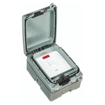 Timeguard Wxt103N Weathersafe Extreme Switched Spur With Neon Ip66 13A from B&Q