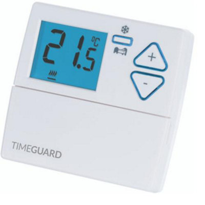 Timeguard Digital Room Thermostat With Night Set-Back Blue