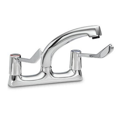 Heatrae Sadia Pack Q Elbow Mixer Tap 95970325 from B&Q