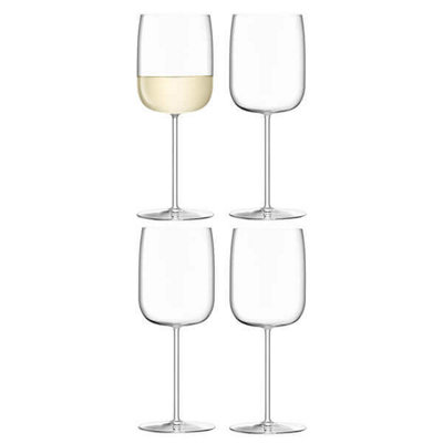 LSA International Lsa Borough Set Of 4 380Ml Wine Glasses