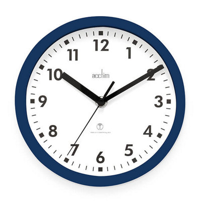 Acctim Nardo Midnight Blue Wall Clock from B&Q