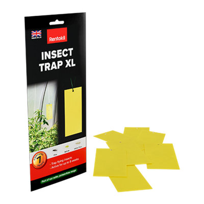 Rentokil Insect Traps Xl (Contains 7 Sticky Traps) from B&Q