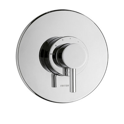 Triton Elina Sequential Chrome Effect Concealed Thermostatic Shower Mixer from B&Q